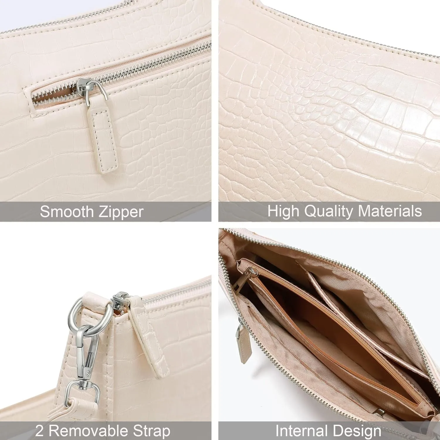 Women Shoulder Bag Convertible Crossbody Bag Hobo Top-Handle Tote Bags