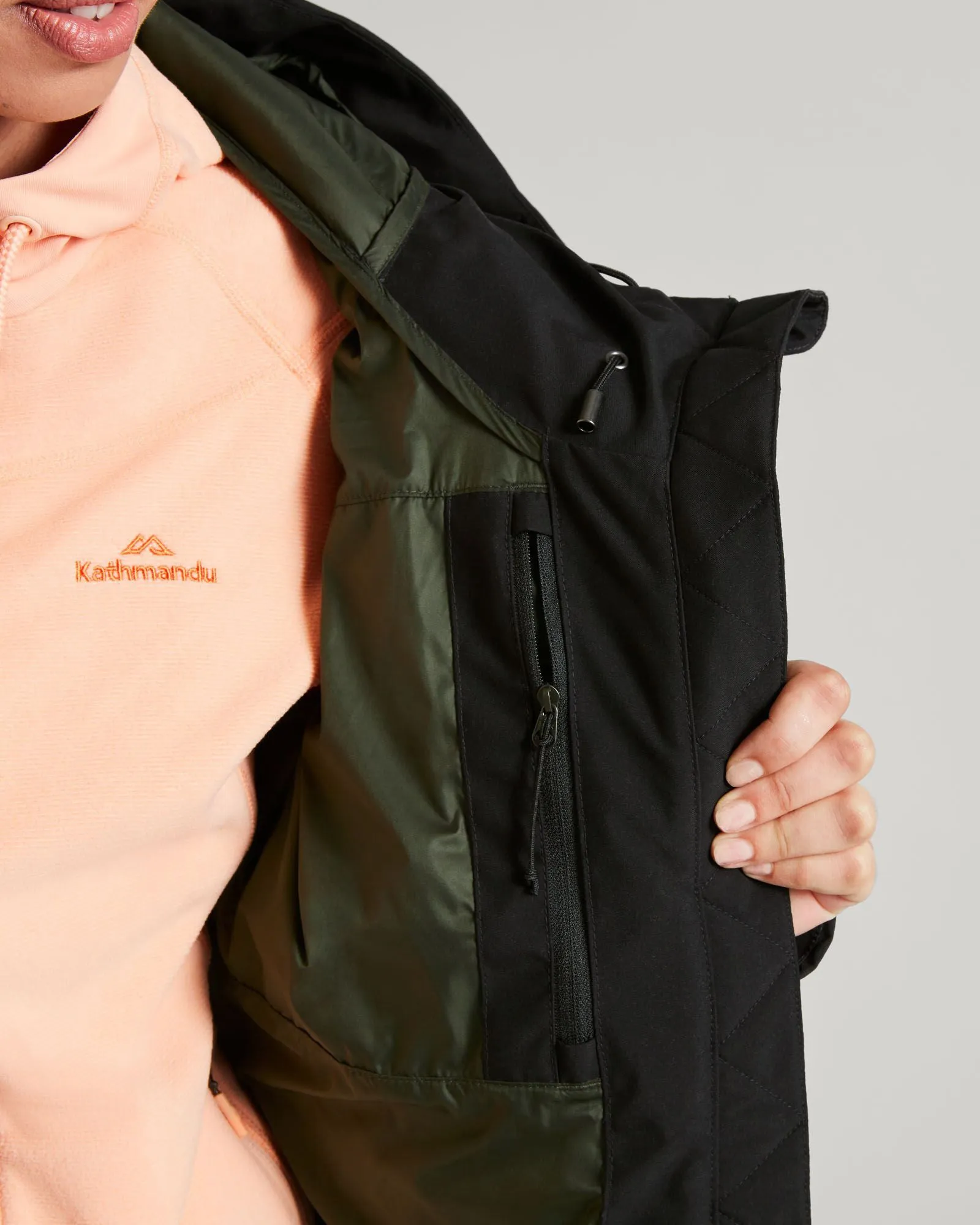 Women's Frisco X Hooded Down Jacket - Black