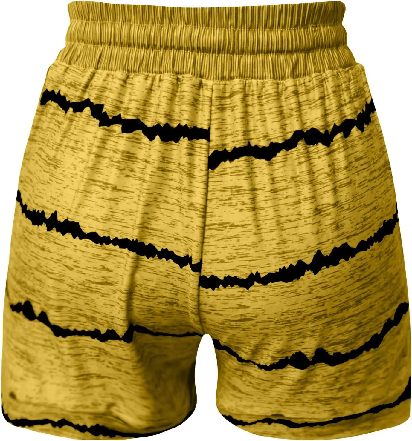 Women's High Waisted Beach Shorts 2025 Prime of Day Striped Loose Fit Elastic Drawstring Summer Vacation Short with Pocket