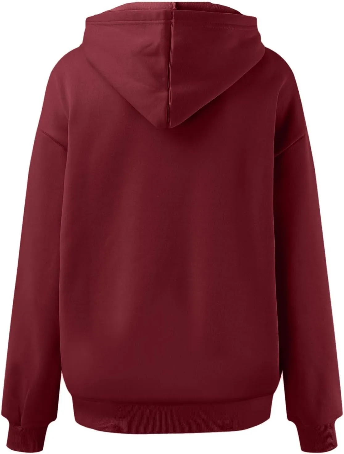 Womens Oversized Sweatshirts Pullover Hoodies Artificial Short Velvet Sweatshirt Trendy Jogger Hooded for Women Tops