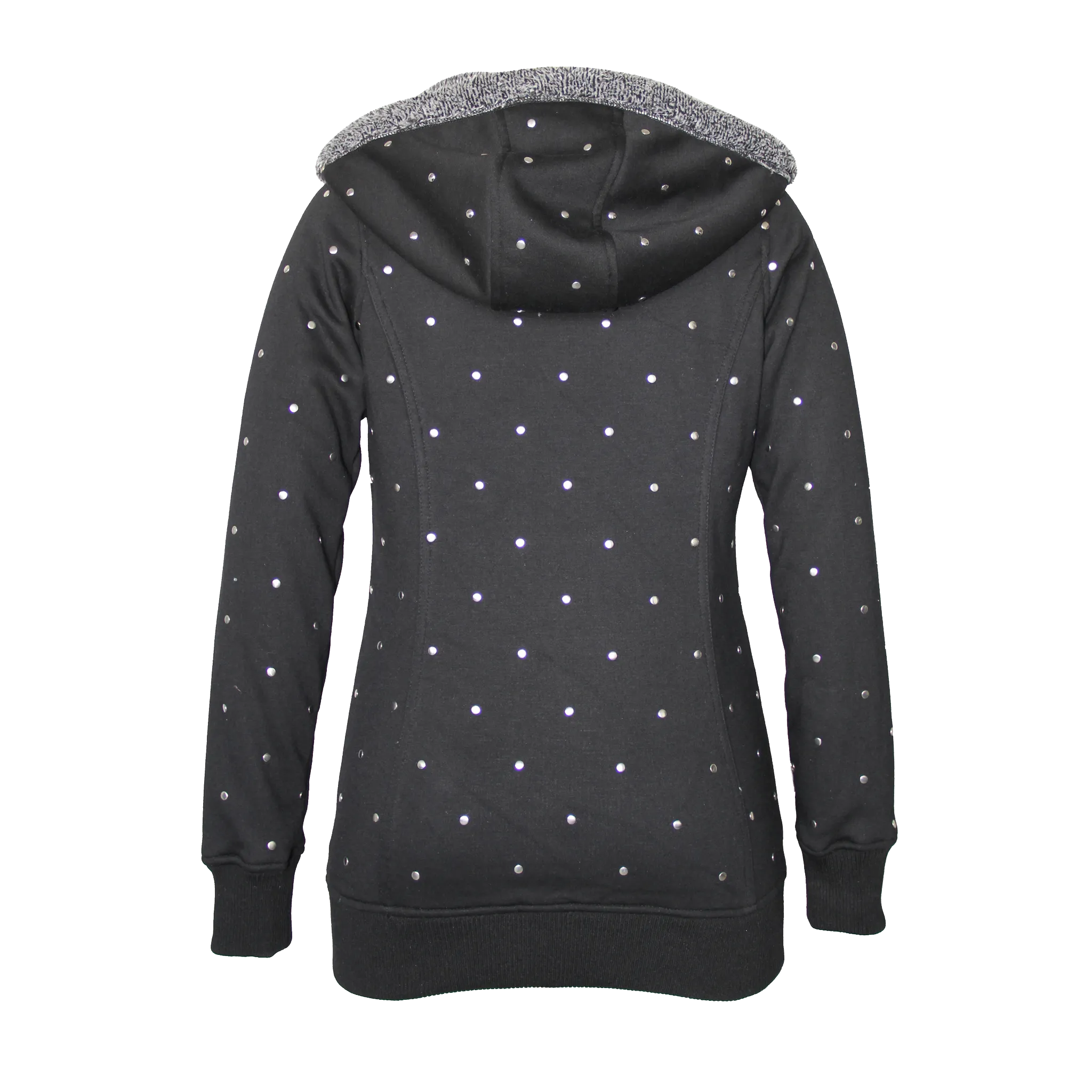 Women's Polar Fleece Lined Soft Hooded Jacket