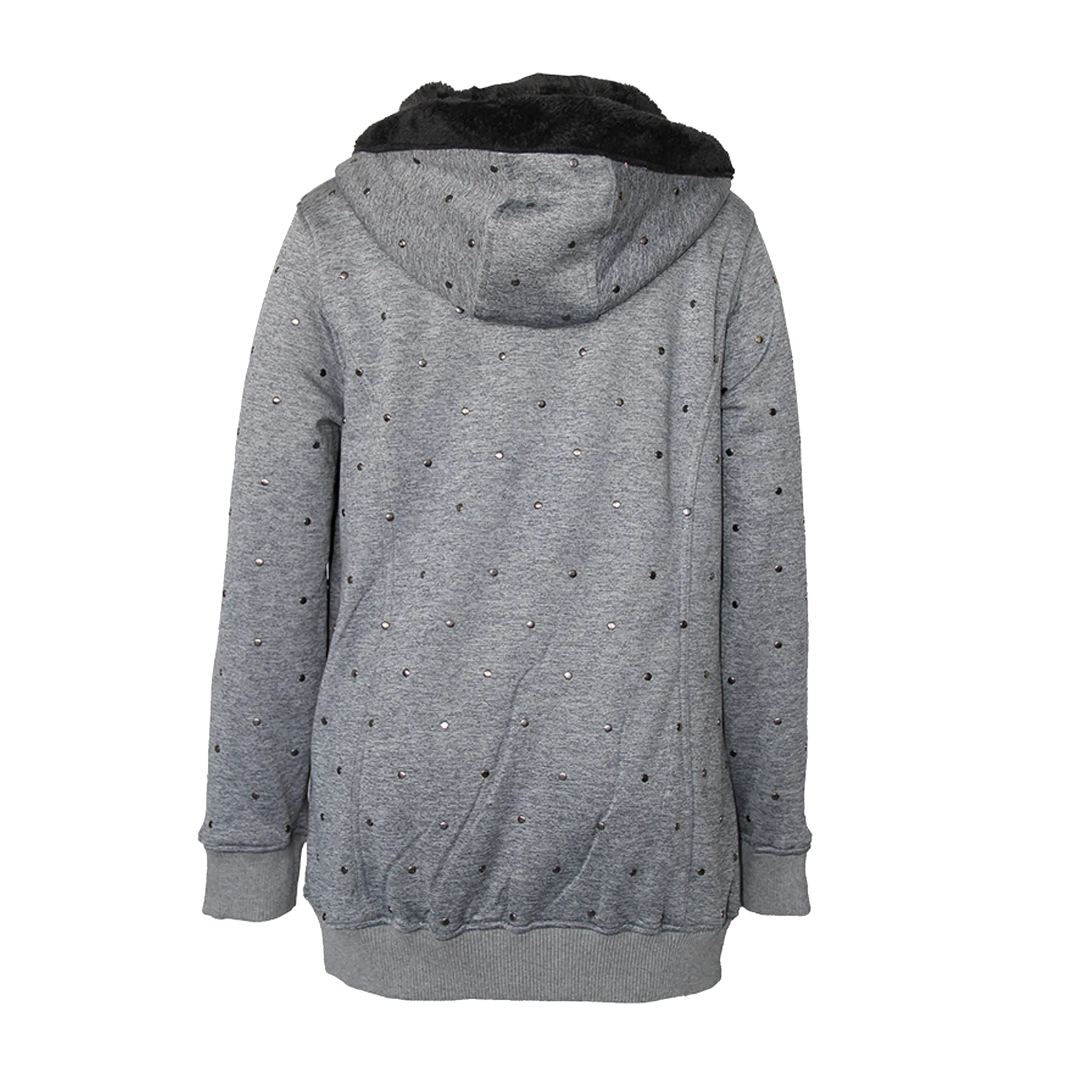 Women's Polar Fleece Lined Soft Hooded Jacket