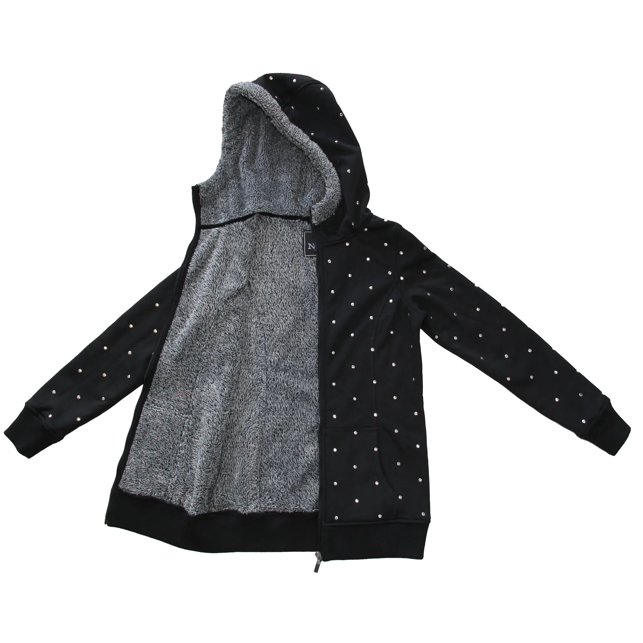 Women's Polar Fleece Lined Soft Hooded Jacket