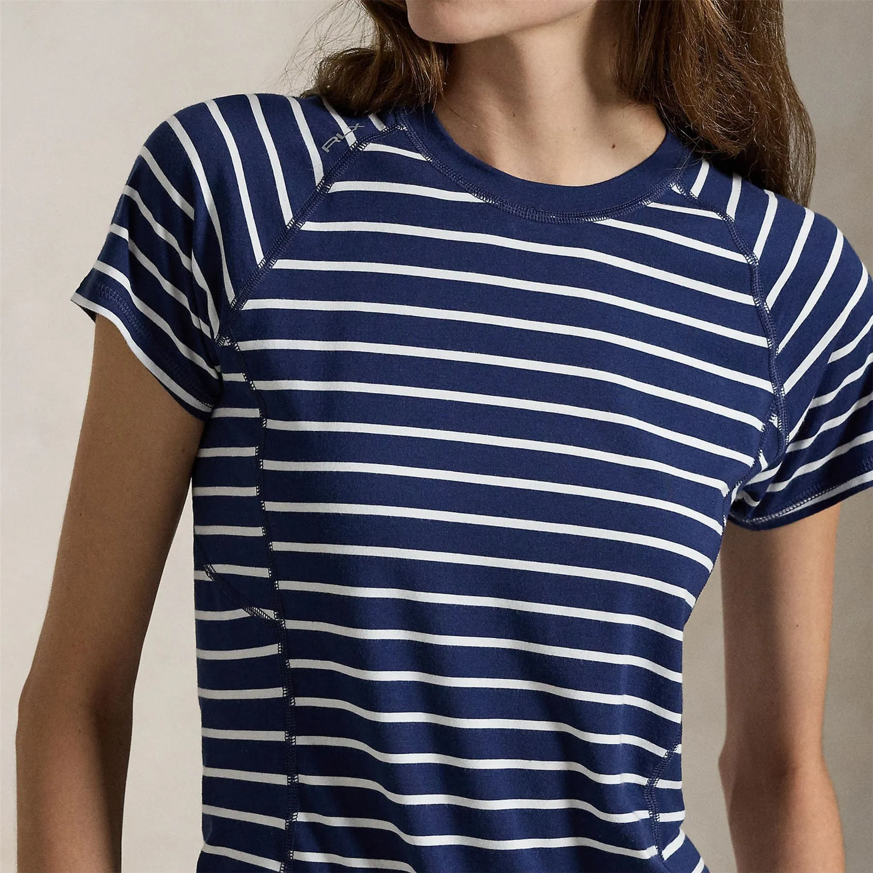 Womens RLX Soft Stretch Jersey Mid Layer Refined Navy - AW24