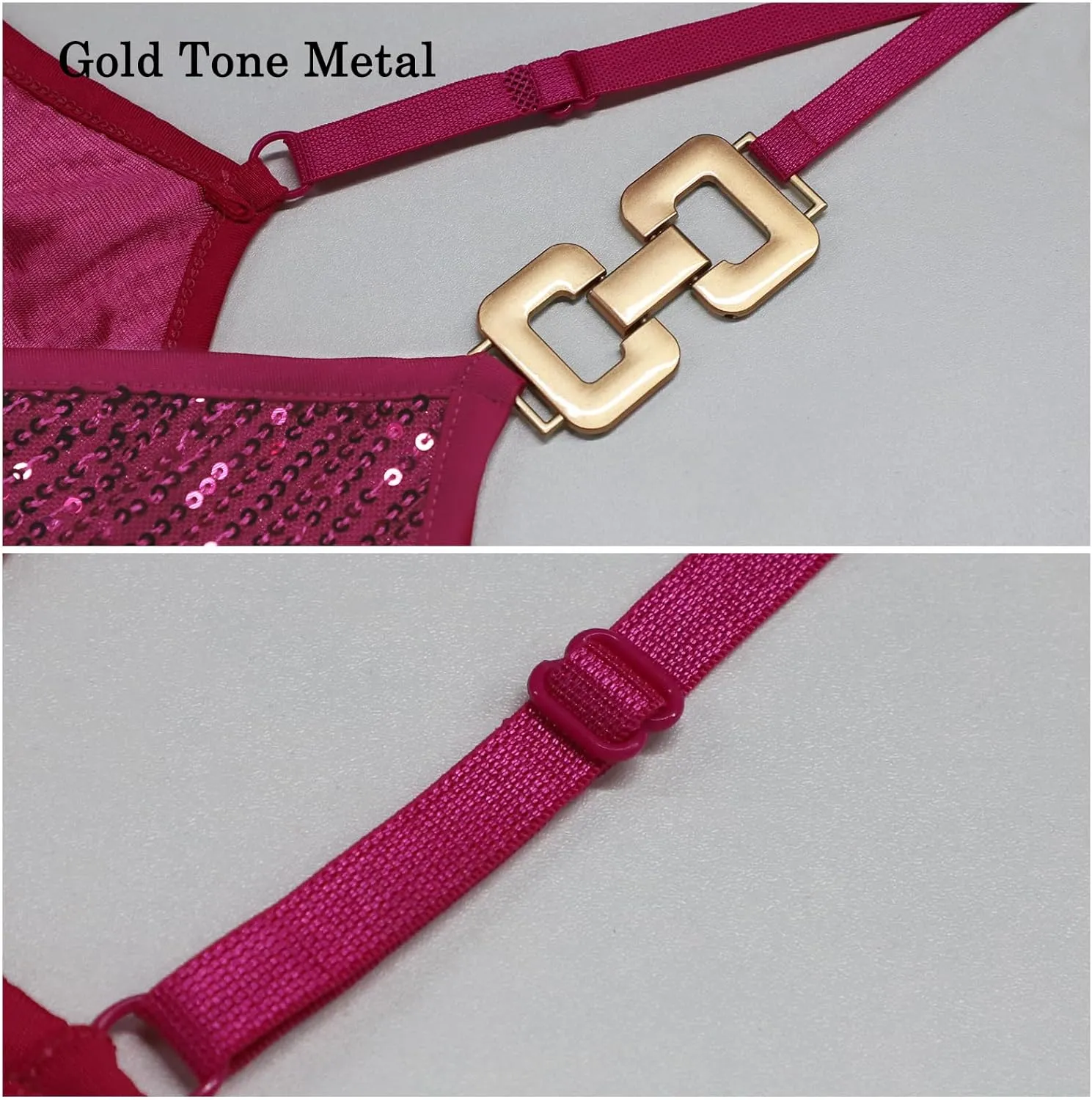 Womens Sequin Top V Neck Strappy Sparkle Camisole Glitter Sleeveless Tanks Tops