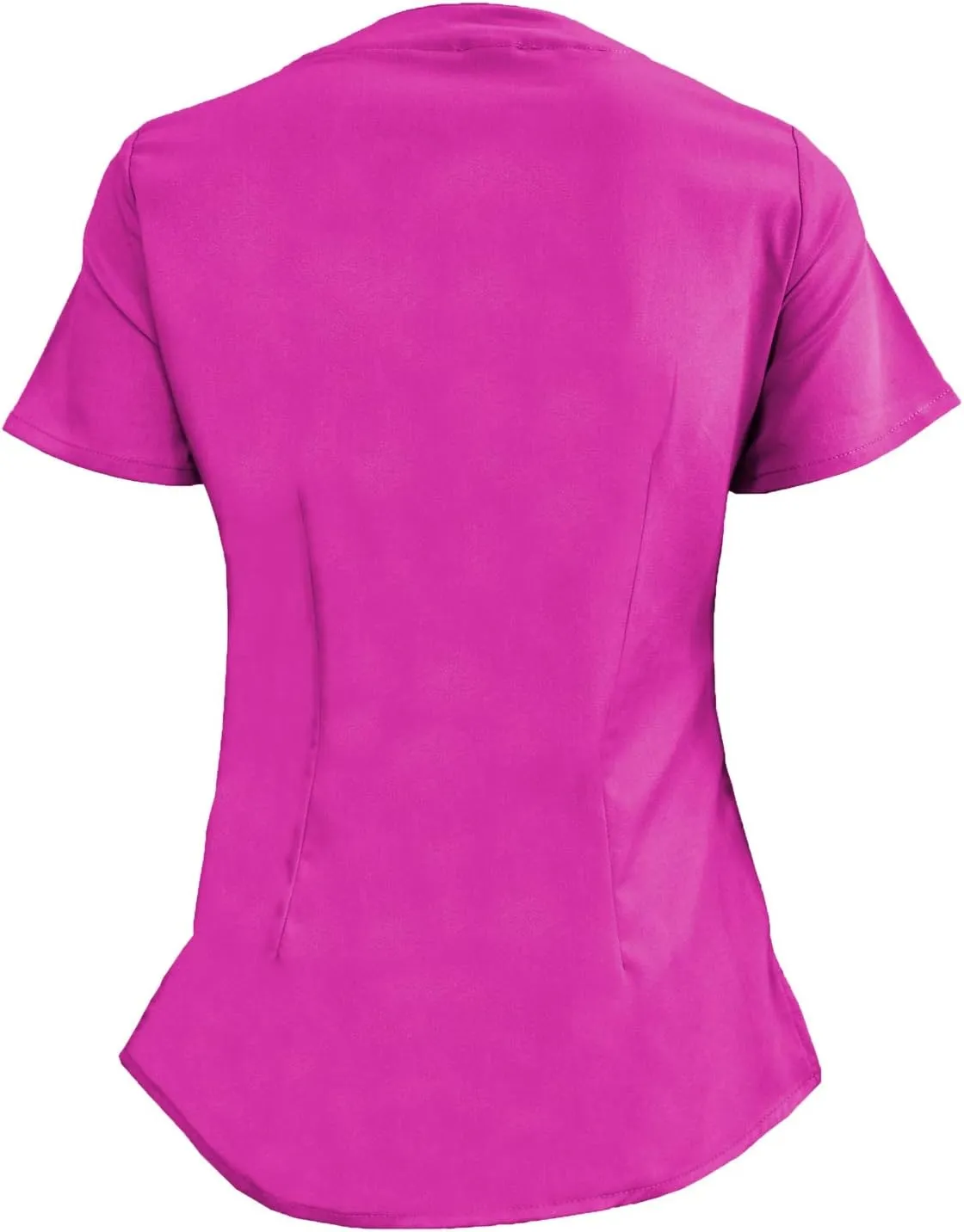 Women's Ultra Soft Modern Fit Mock Wrap Stretch Work Uniform Top and Pant Set 8201-9200